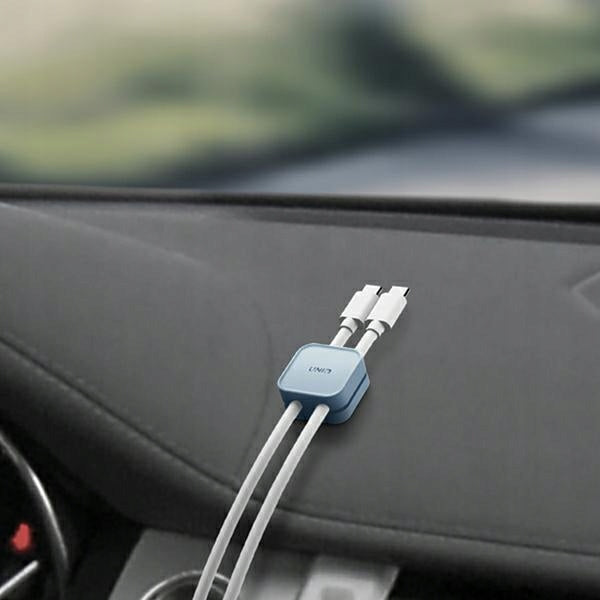 UNIQ Under self-adhesive cable organizer set 8pcs grey/chalk grey Brand UNIQ
