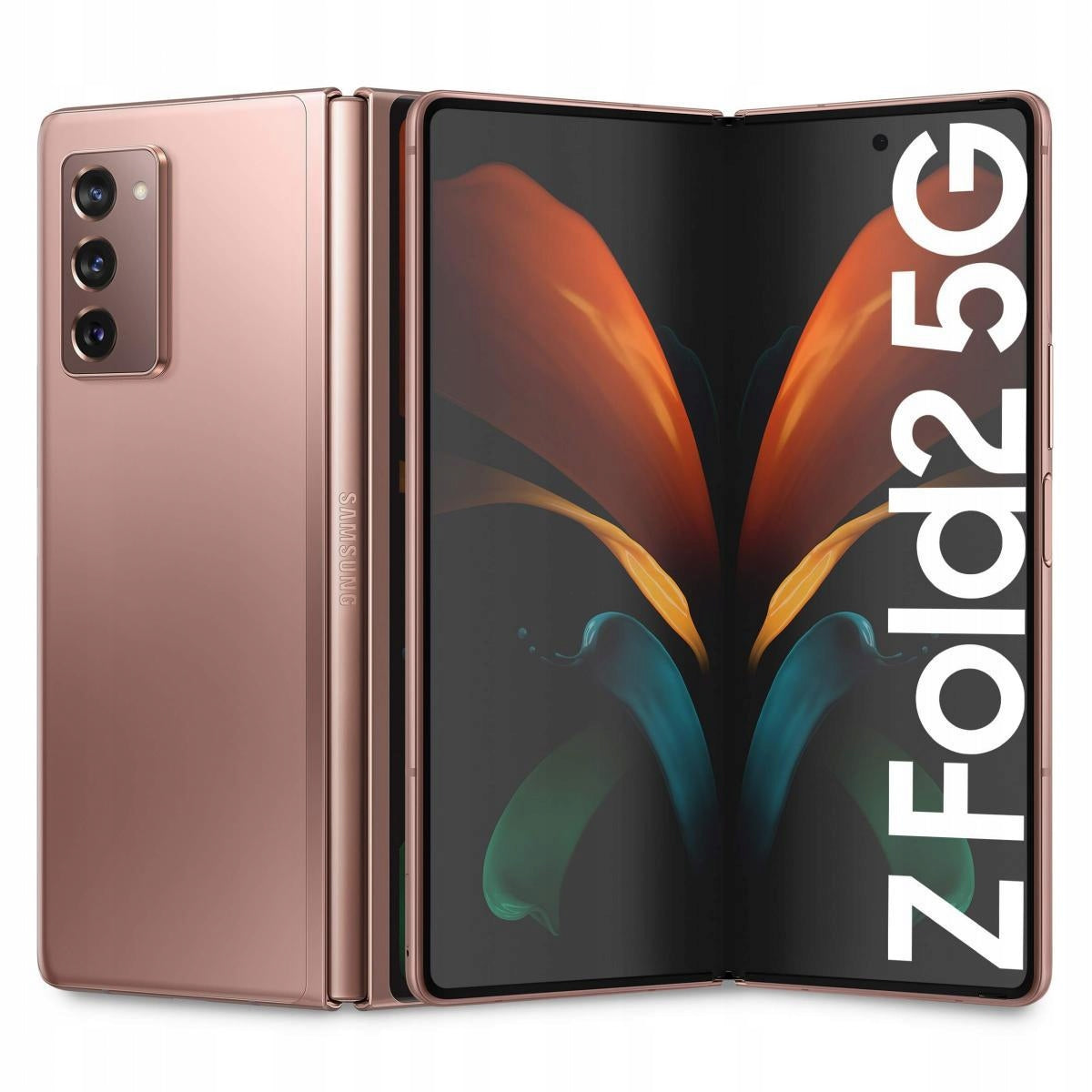 UNIQUE NEW SAMSUNG FOLD 2 5G MYSTIC BRONZE 12GB / 256GB SET!