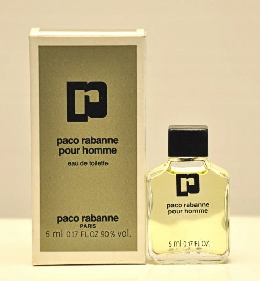 UNIQUE - Paco Rabanne Pour Homme 5 ml EDT Brand Paco Rabanne