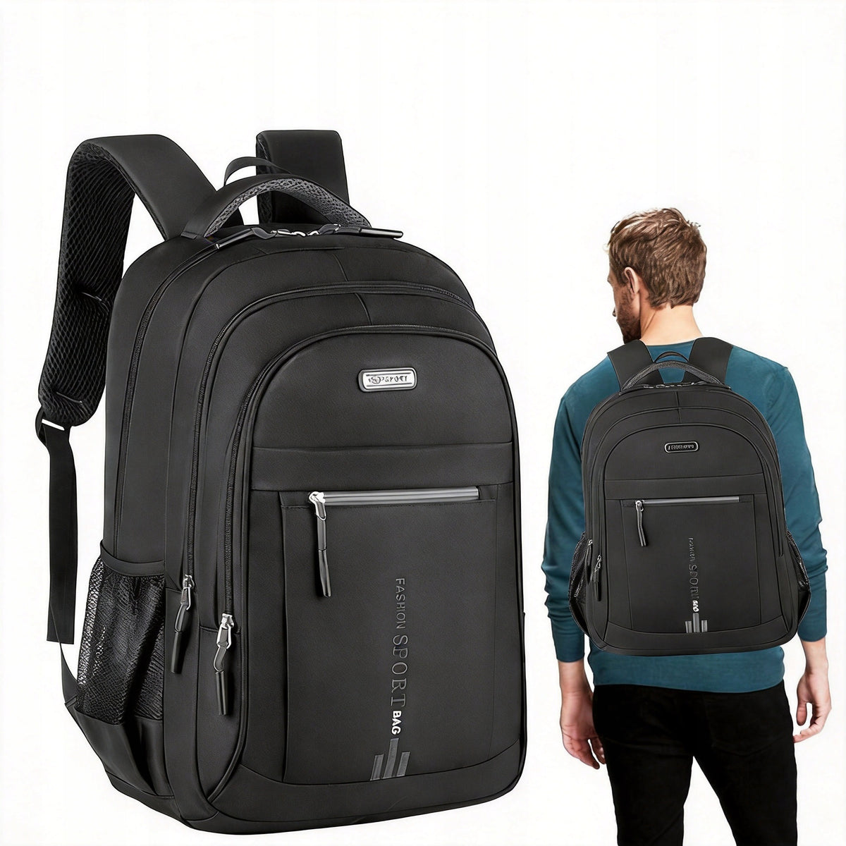 UNISEX URBAN HIKING SCHOOL SPORTS BACKPACK UNIVERSAL 48X32X18CM Brand no brand