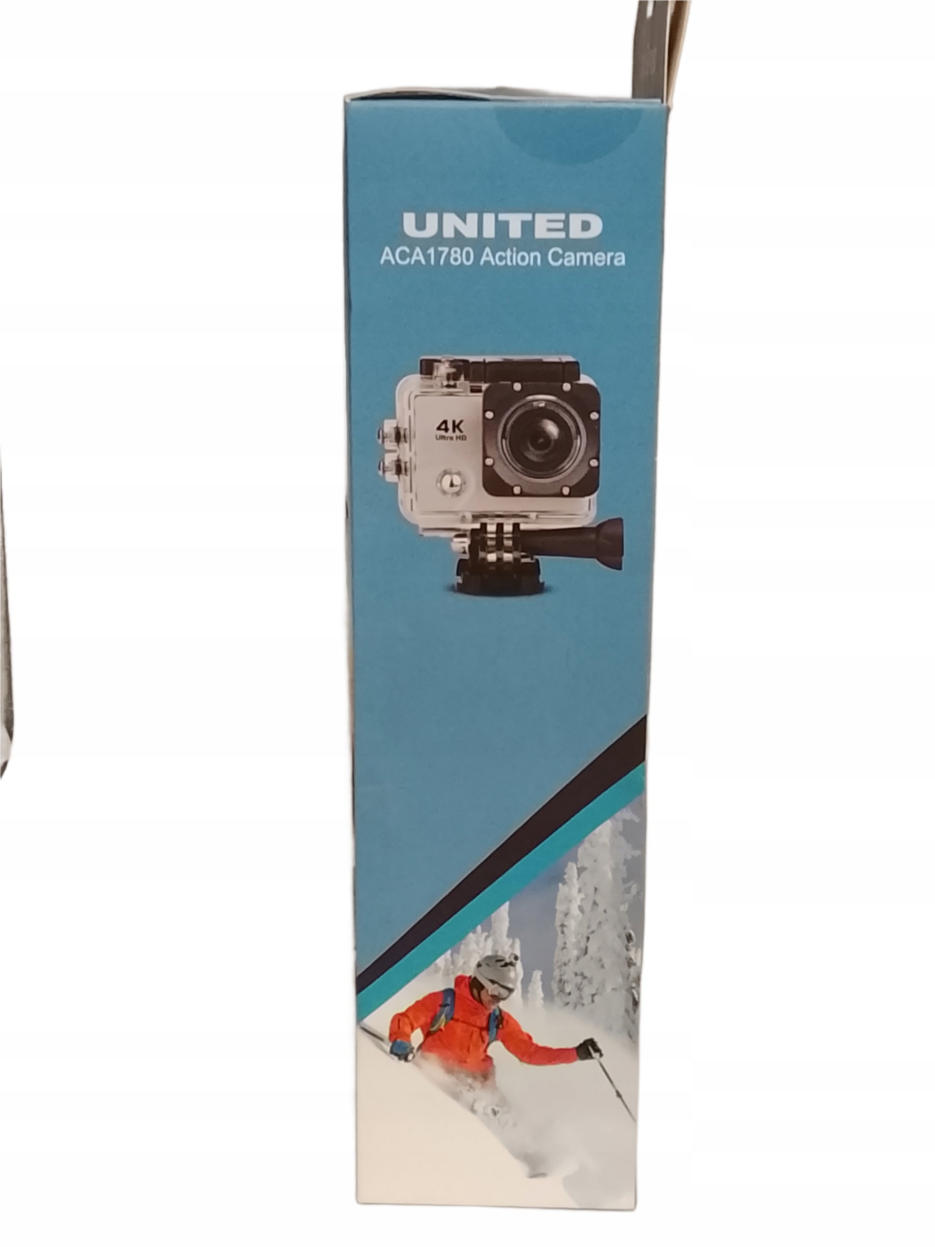 UNITED ACA1780 4K Ultra HD Sports Camera Waterproof + Accessory Kit Manufacturer code 8-50000