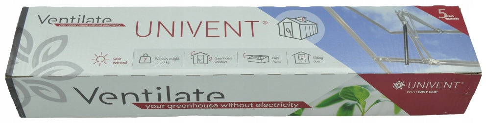 UNIVENT Automatic Greenhouse Window Opener, Thermal 570U313 Manufacturer code 5701972183313