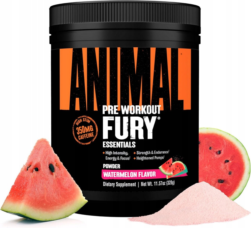 UNIVERSAL ANIMAL FURY WATERMELON 328G PRE WORKOUT watermelon