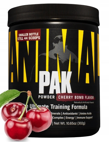 UNIVERSAL Animal Pak Complex Vitamins Minerals Amino Acids 312gram Cherry