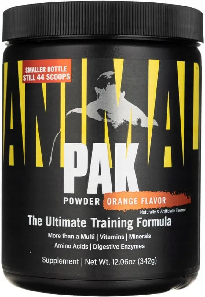 UNIVERSAL Animal Pak Vitamin Complex Minerals Amino Acids 342gram Orange Brand Universal Nutrition