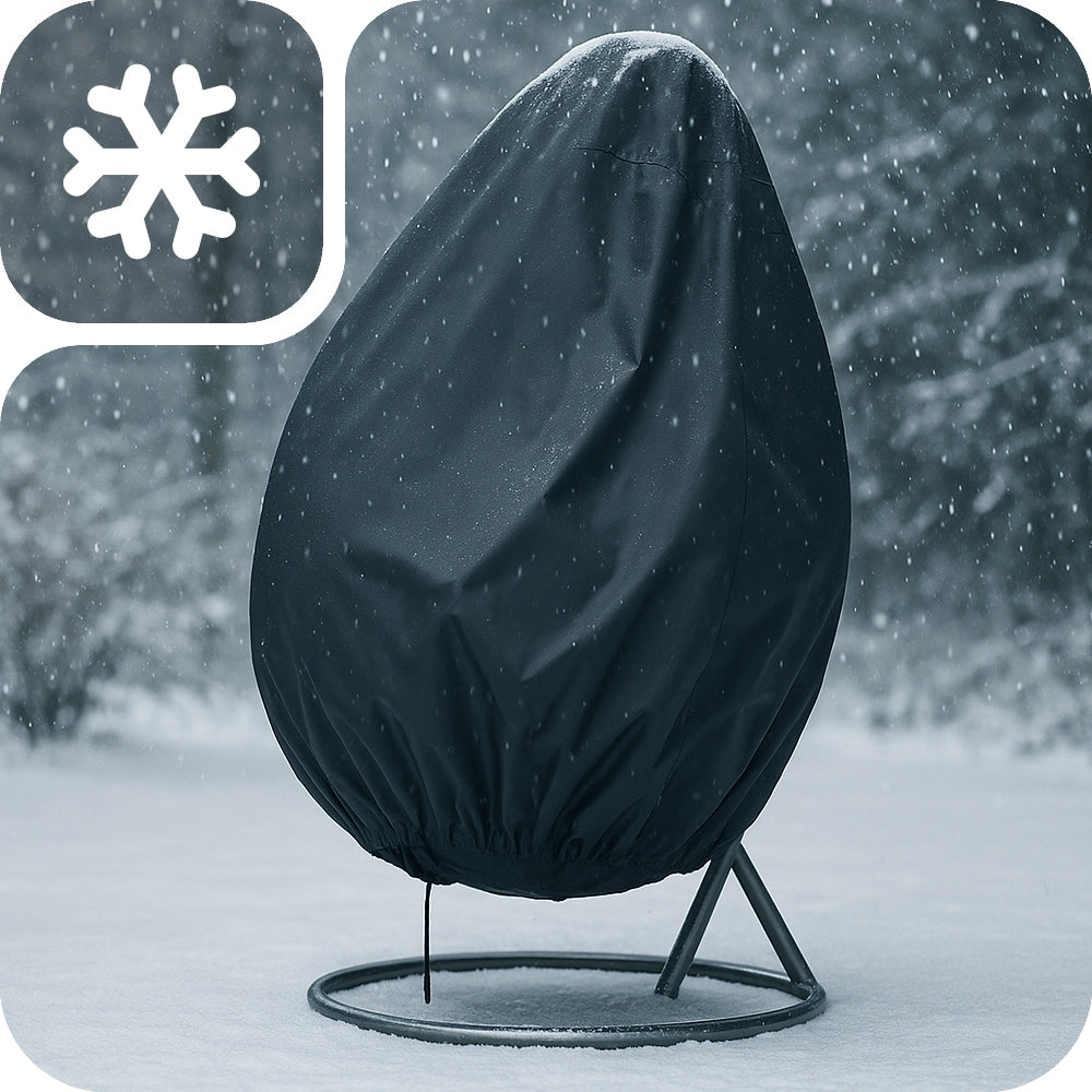 UNIVERSAL BASKET COVER ARMCHAIR HANGING COCOON GARDEN SWING BLACK Kind for armchair