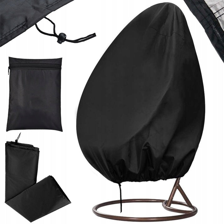 UNIVERSAL BASKET COVER ARMCHAIR HANGING COCOON GARDEN SWING BLACK