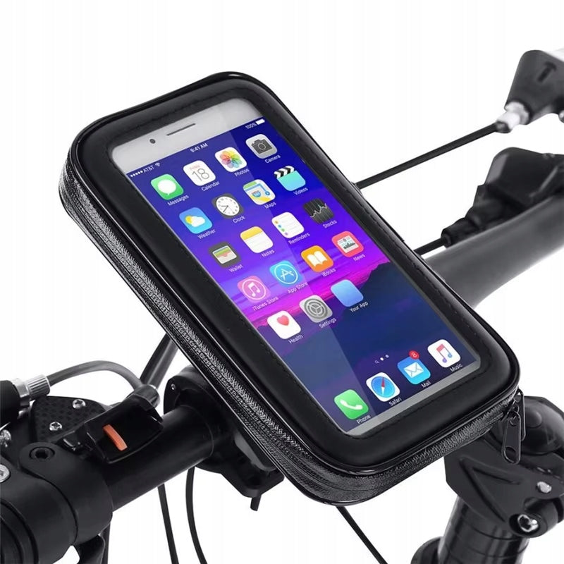 UNIVERSAL BICYCLE PHONE HOLDER WATERPROOF XL EAN (GTIN) 5903802378276