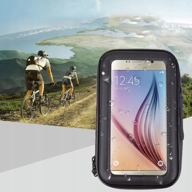 UNIVERSAL BICYCLE PHONE HOLDER WATERPROOF XL For mobile