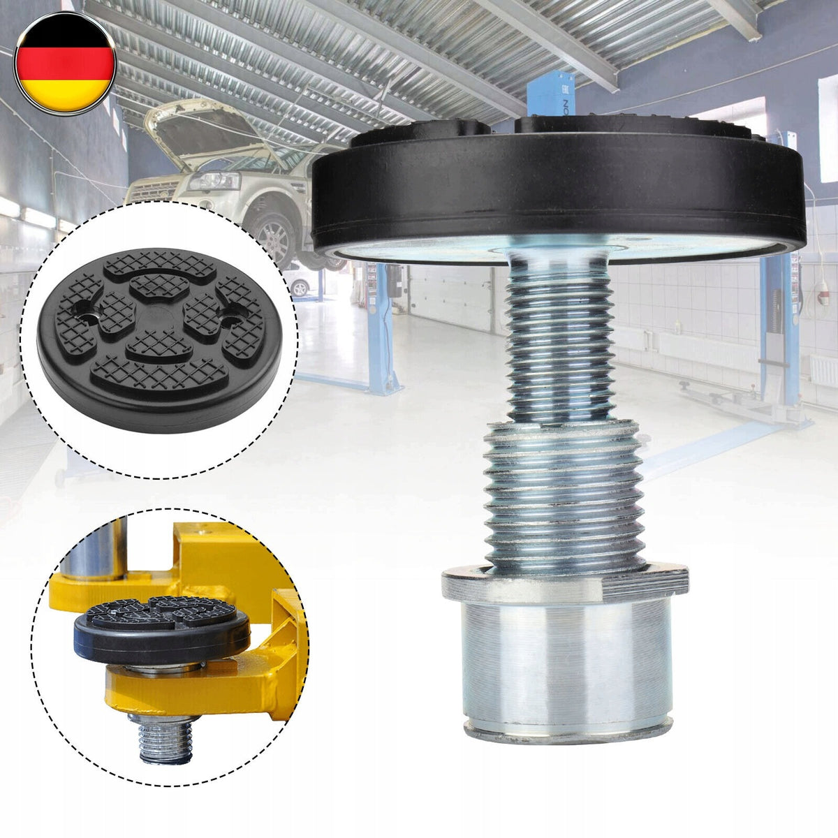 UNIVERSAL CAR LIFT TRAY, CARBON STEEL, FOR WORKSHOP Product weight with unit packaging 1.6 kg