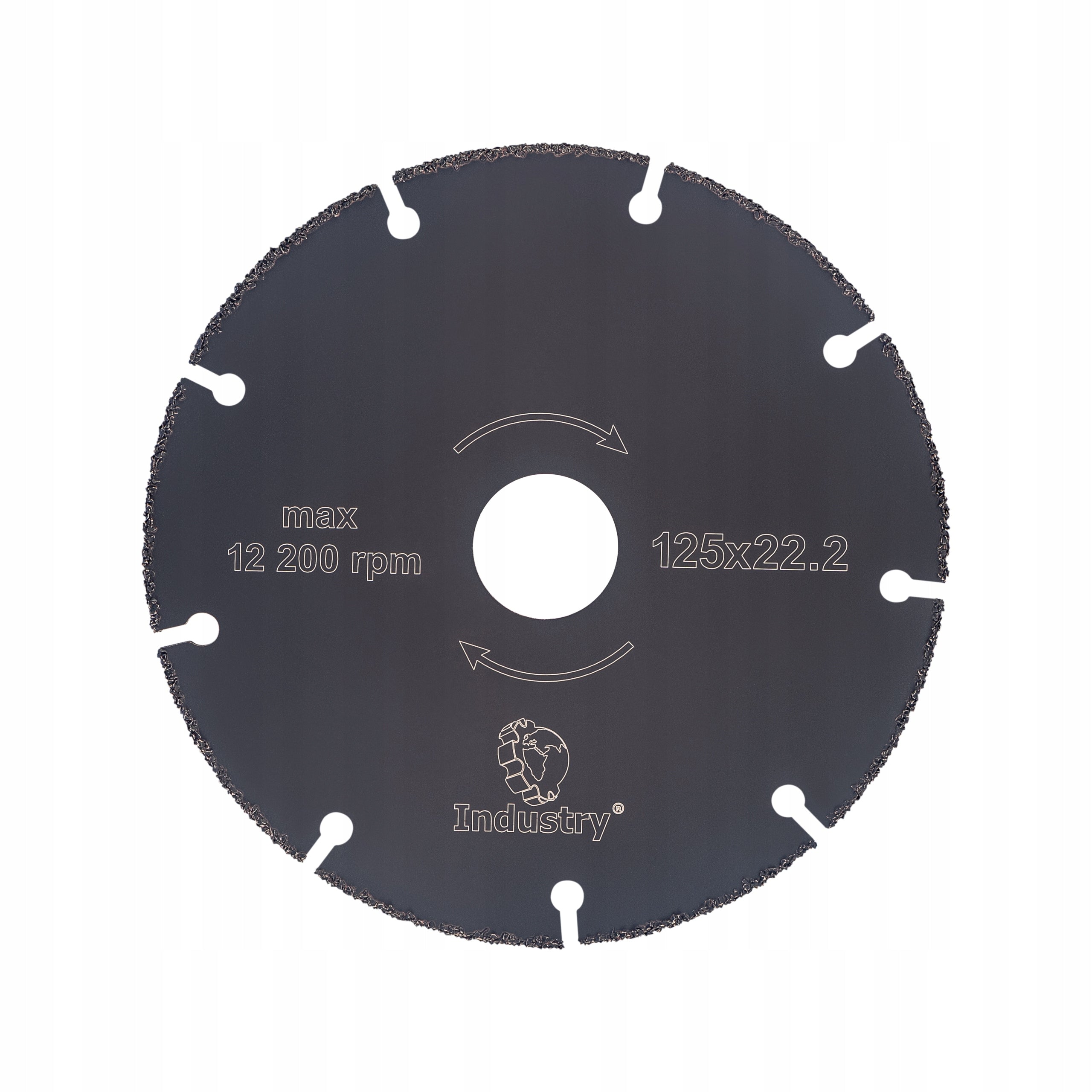 UNIVERSAL CARBIDE CUTTING DISC 125MM FOR WOOD, PLASTIC, COPPER, ALUMINUM Packaging status original