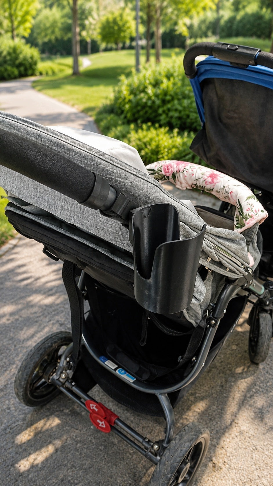 UNIVERSAL CUP HOLDER FOR VELCRO TROLLEY STRONG ADJUSTABLE CYBEX AND OTHERS Manufacturer code IMPERIUM3D_PL