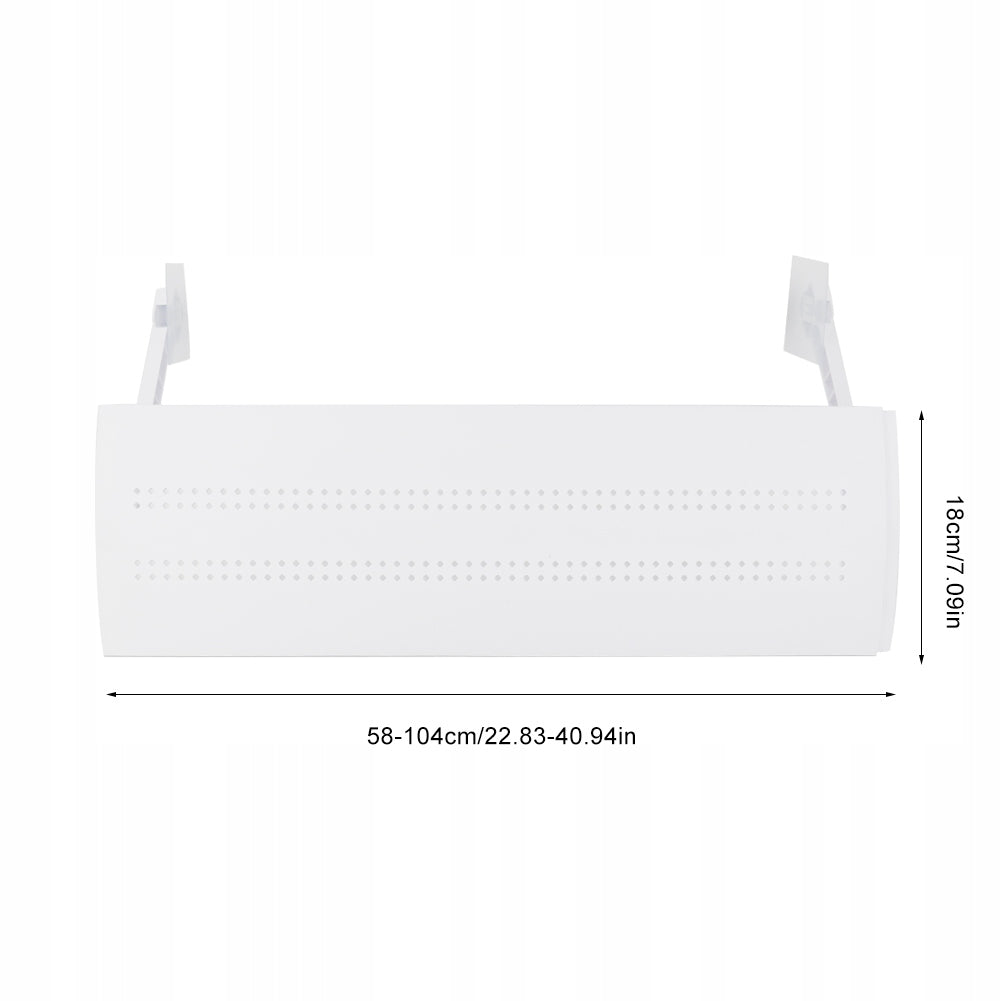 UNIVERSAL DEFLECTOR FOR AIR CONDITIONING PANEL COVER FOR AIR CONDITIONER FAIRING Model JY36