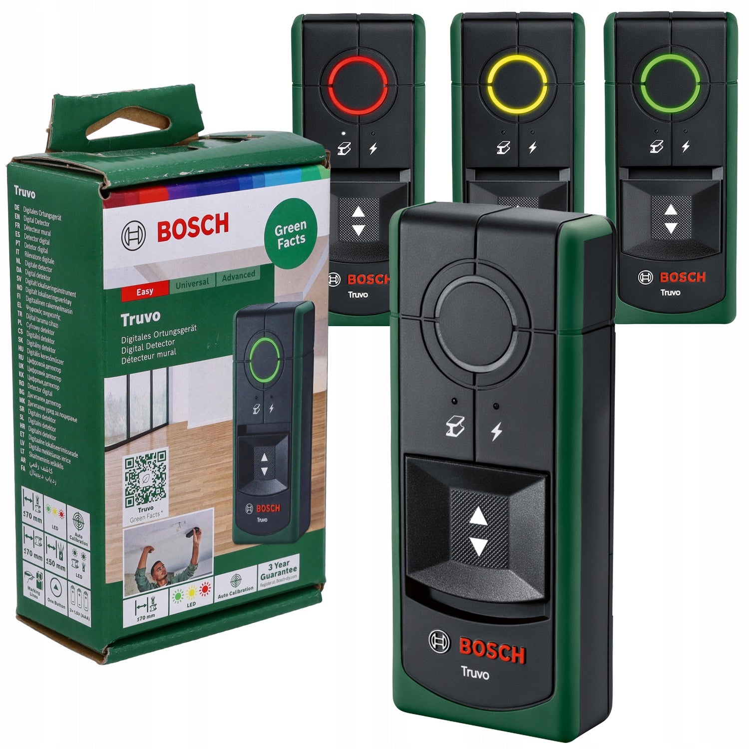 UNIVERSAL DETECTOR OF TRUVO METAL WIRES BOSCH 0603681205