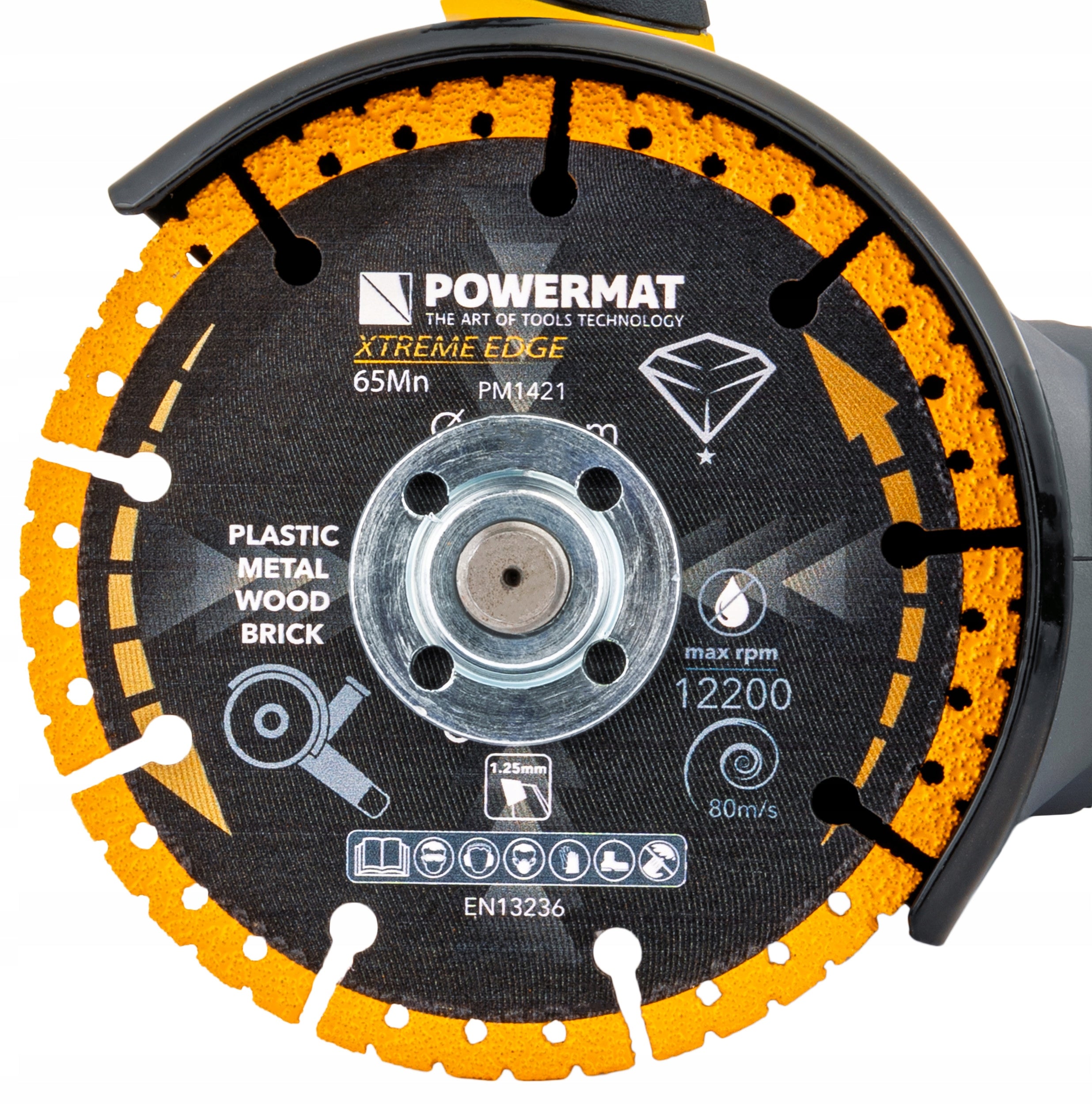 UNIVERSAL DIAMOND BLADE FOR METAL WOOD BRICKS PVC CERAMICS 125 MM Purpose aerated concrete bricks wood stone metal PVC steel synthetic materials cast iron