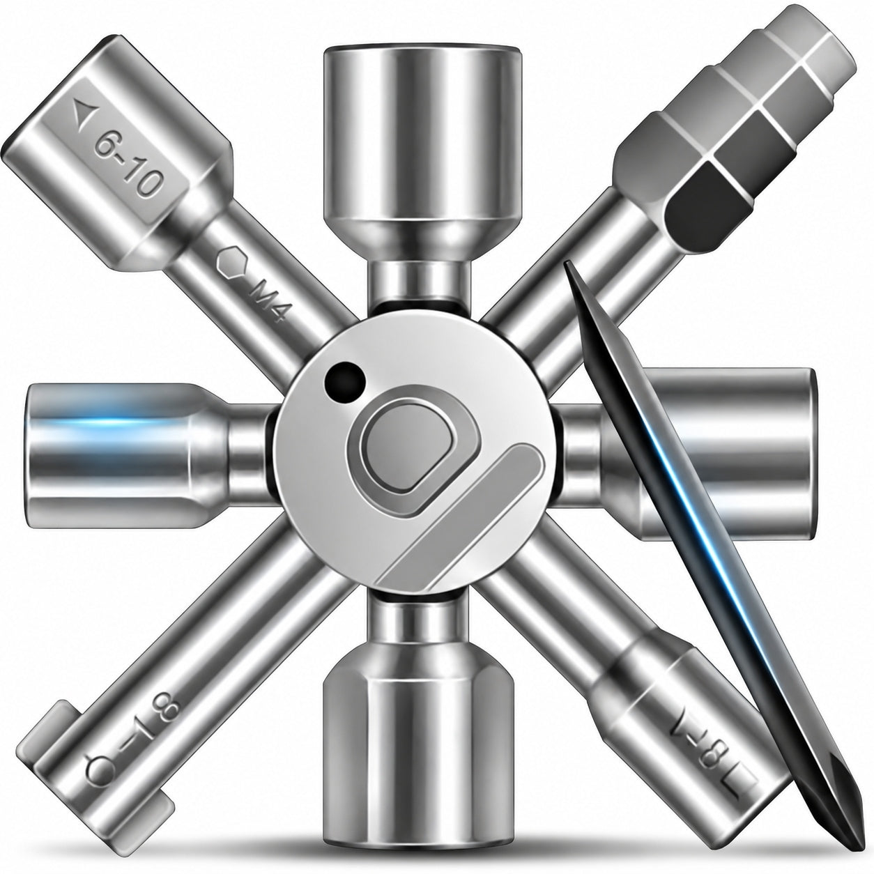 UNIVERSAL ELECTRIC CABINET WRENCH 10IN1 MULTIFUNCTIONAL DURABLE