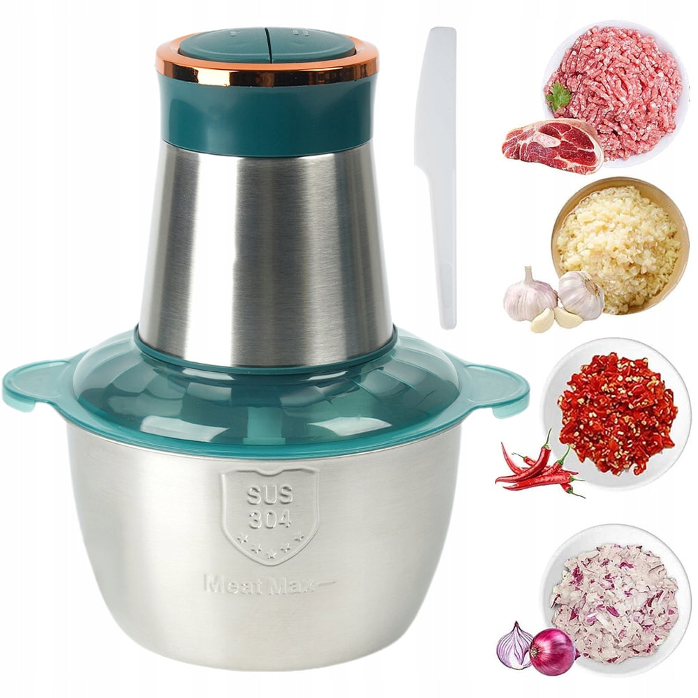 UNIVERSAL MEAT GRINDER 2L SHREDDER FOR VEGETABLES AND NUTS