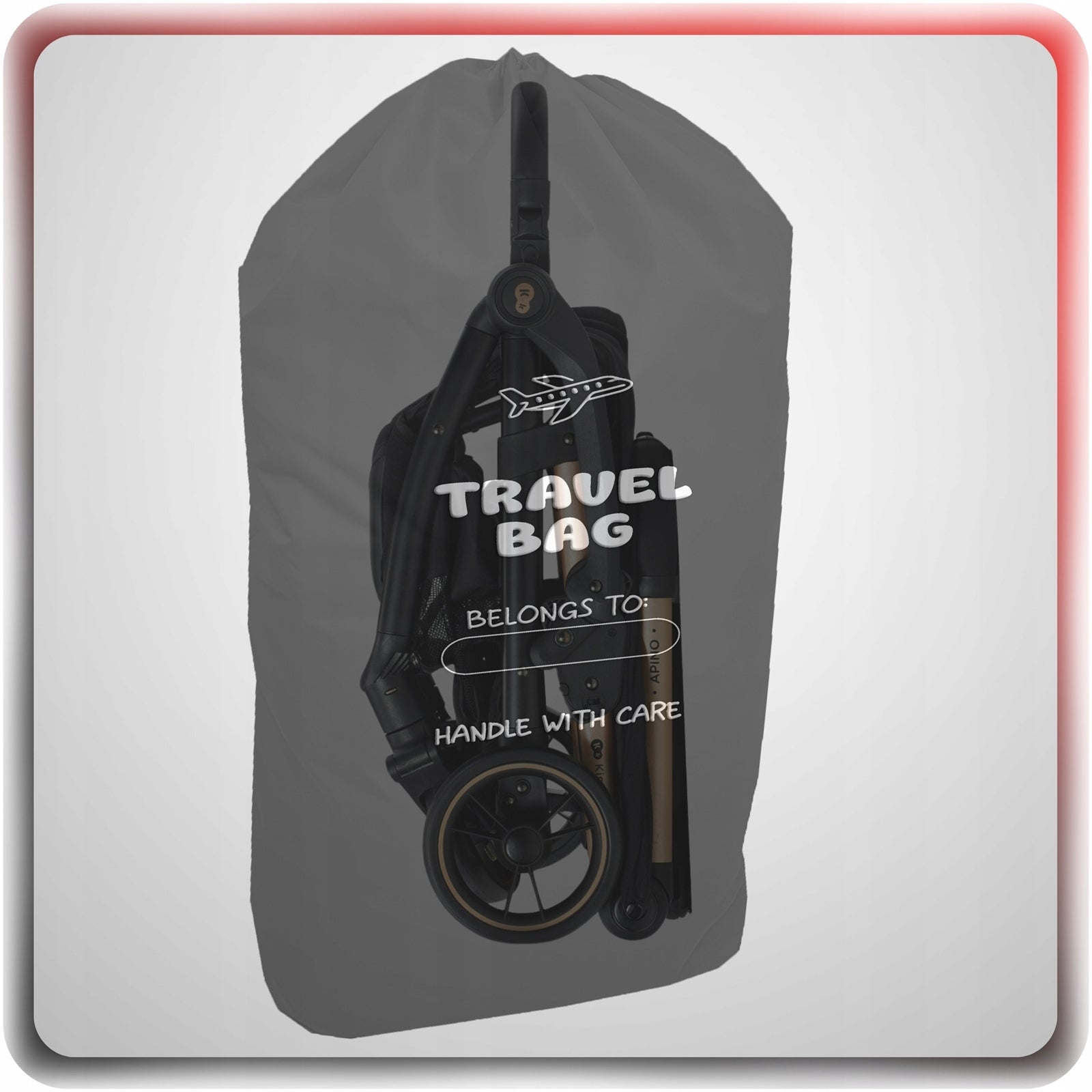UNIVERSAL PROTECTIVE BAG FOR CAR AIRPLANE TROLLEY COVER BLACK BAG Manufacturer code 00709100