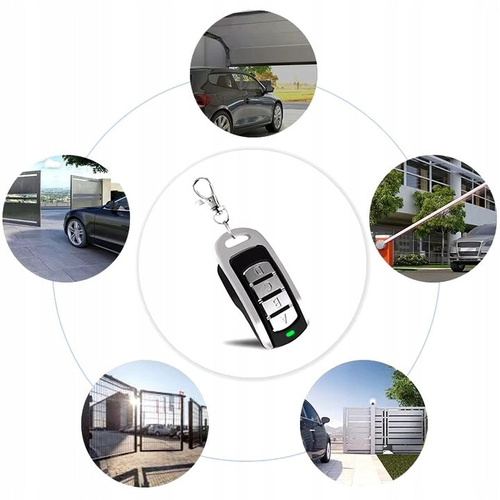 UNIVERSAL REMOTE CONTROL FOR ROLLER SHUTTER ALARM GATE SELF-COPYING CODE 280-868MHz EAN (GTIN) 5907052336116