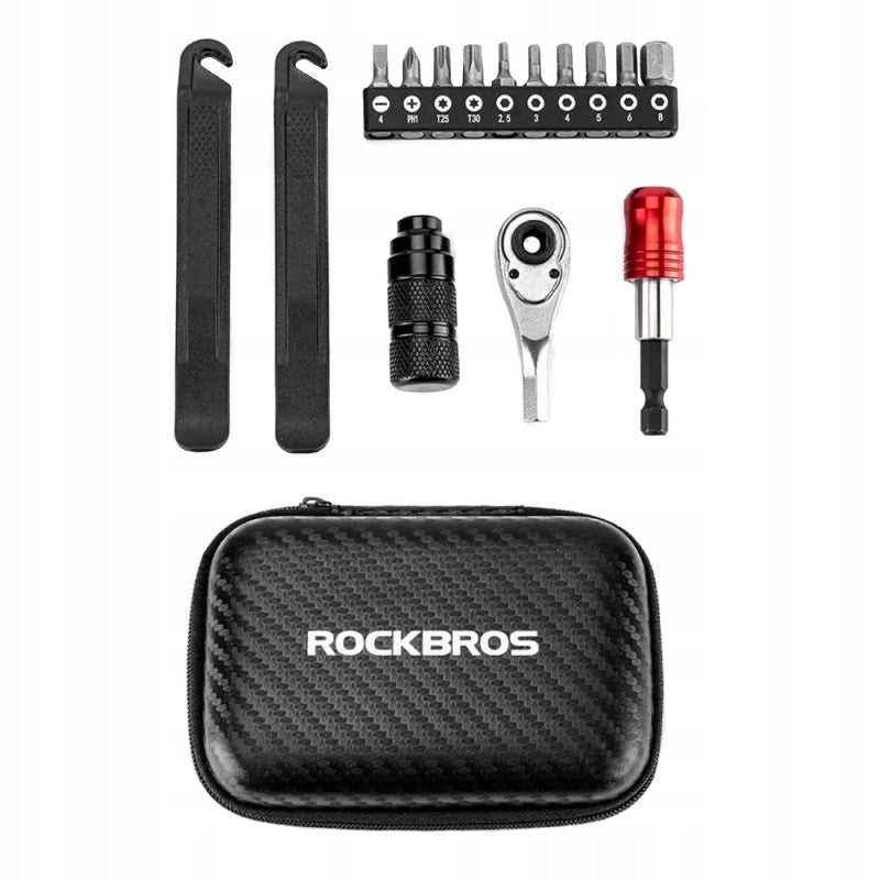 UNIVERSAL SET OF BICYCLE TOOLS RATCHET ROCKBROS KEYS FOR BICYCLE