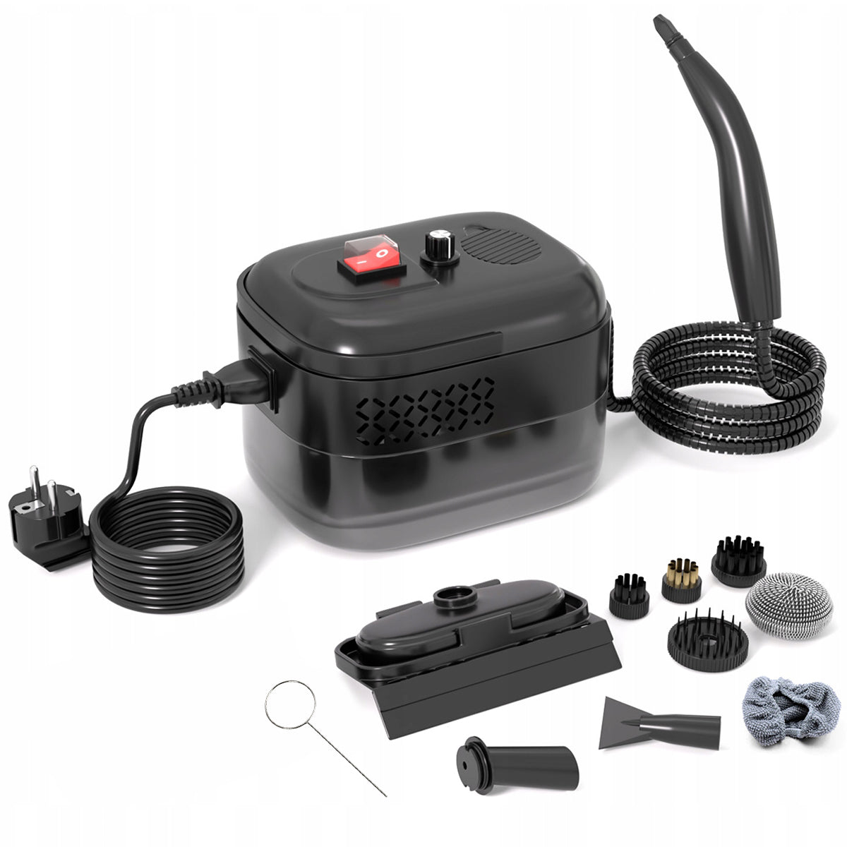 UNIVERSAL STEAM CLEANER 2500W FOR CLEANING WITH VACUUM CLEANER FUNCTION 1400ml. Capacity 1.4 l