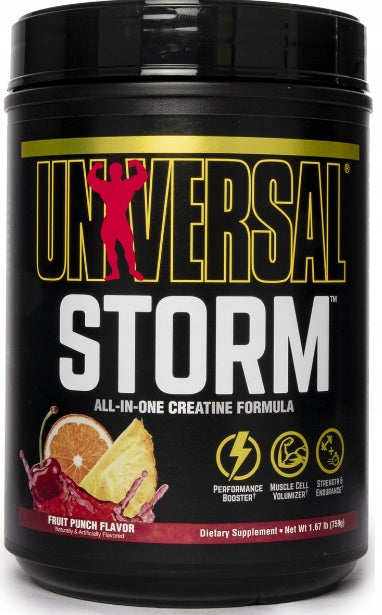 UNIVERSAL STORM 752g Creatine Steak Monohydrate TCM Tri HCL Magna CREA AAKG Packaging status original