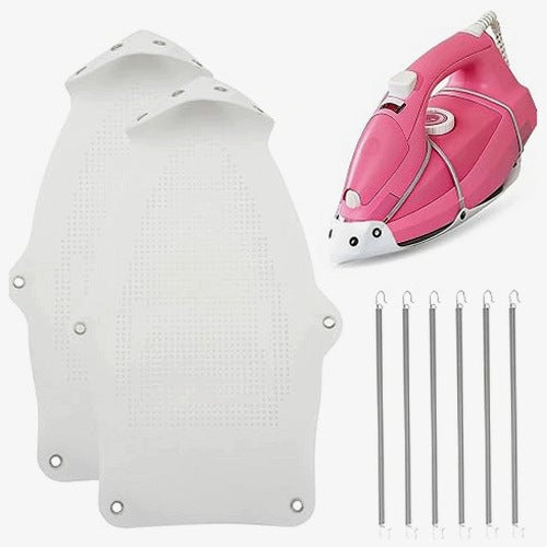 UNIVERSAL TEFLON NON-SLIP IRON FEET FOR IRONING 2 PCS