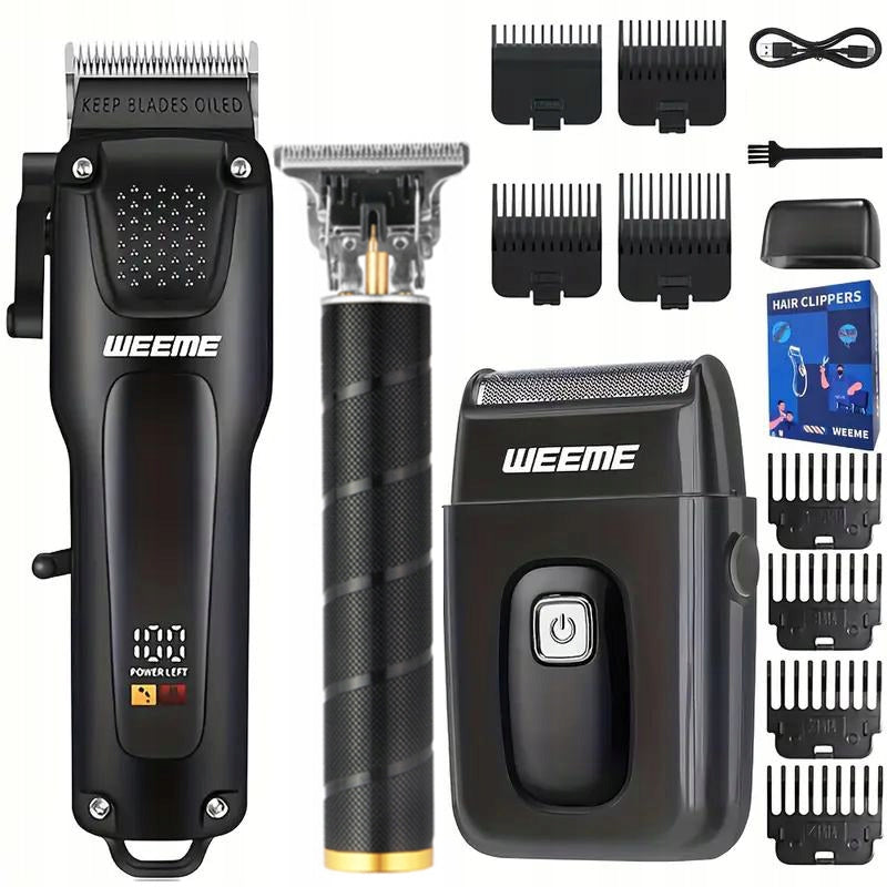 UNIVERSAL WIRELESS CLIPPER WATER RESISTANT USB 7IN1
