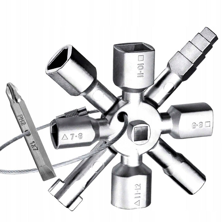 UNIVERSAL WRENCH FOR 10 in 1 ELECTRIC CABINETS Brand Tagred