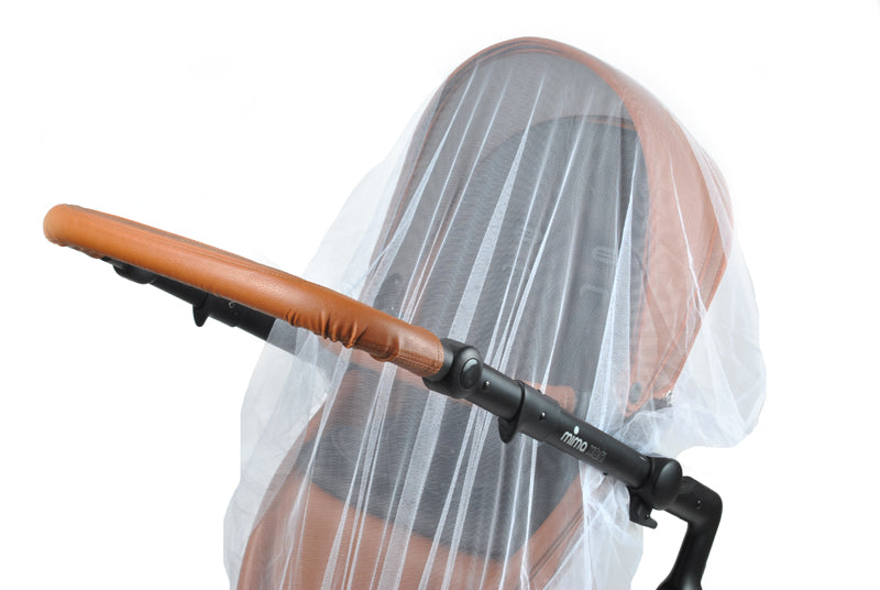UNIVERSAL mosquito net for a stroller, gondola, transparent, white EAN (GTIN) 5906521085838