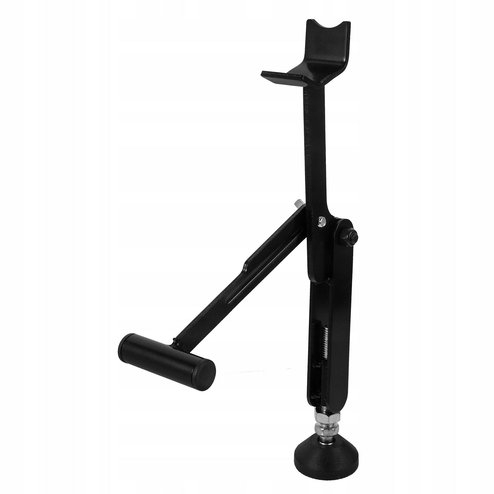 UNIWERSALNY STOJAK POD KOŁA MOTOCYKLA CZARNY METALOWO-GUMOWY EAN (GTIN) 4894970541368