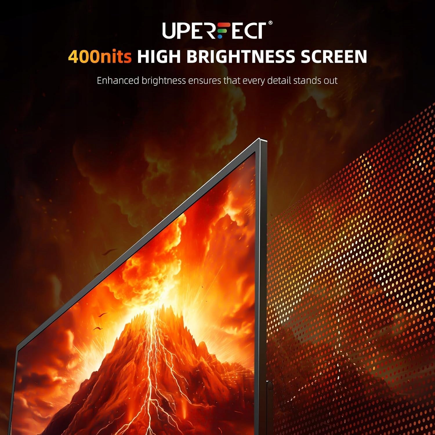 UPERFECT 23 8 inch 4K UHD Portable IPS Monitor 3840 x 2160 1ms USB-C HDMI Brand UPERFECT