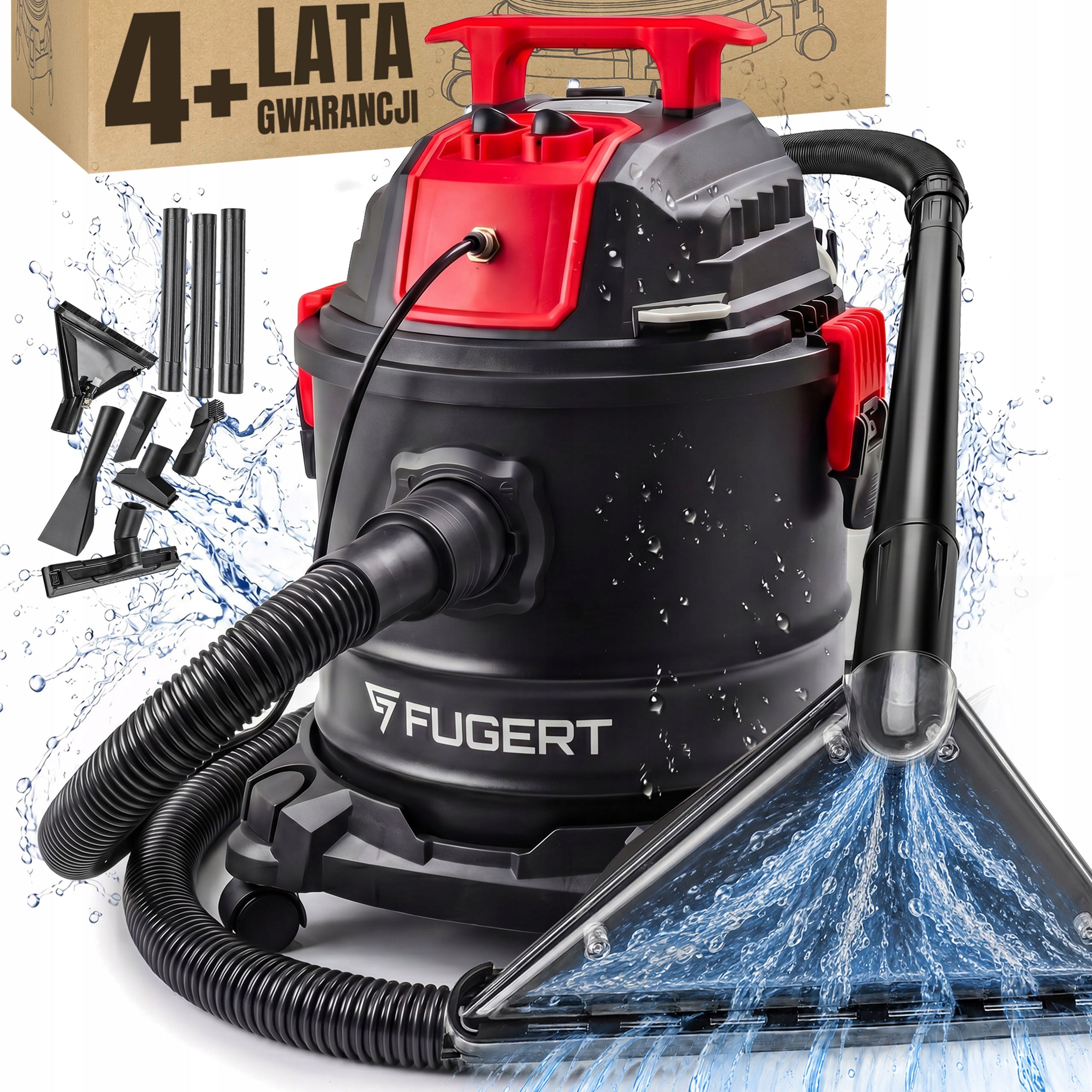 UPHOLSTERY AND CARPET VACUUM CLEANER DRY AND WET VACUUMING 20L