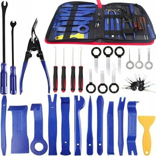 UPHOLSTERY PULLER RADIO CLIPS O-RINGS MEGA SET OF PULLERS 41 EL