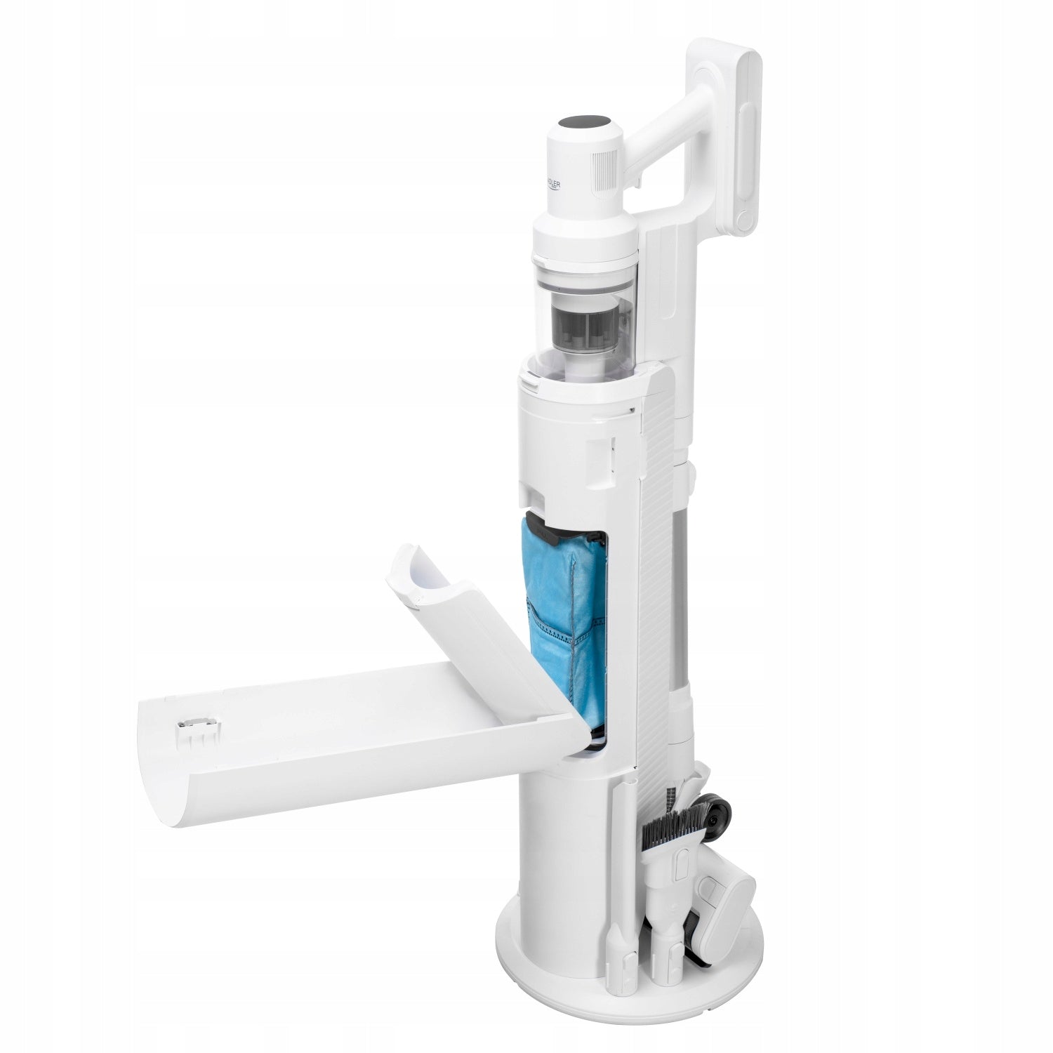 UPRIGHT VACUUM CLEANER CORDLESS HANDHELD BAGLESS SELF-CLEANING STATION Dust container volume 0.8 l