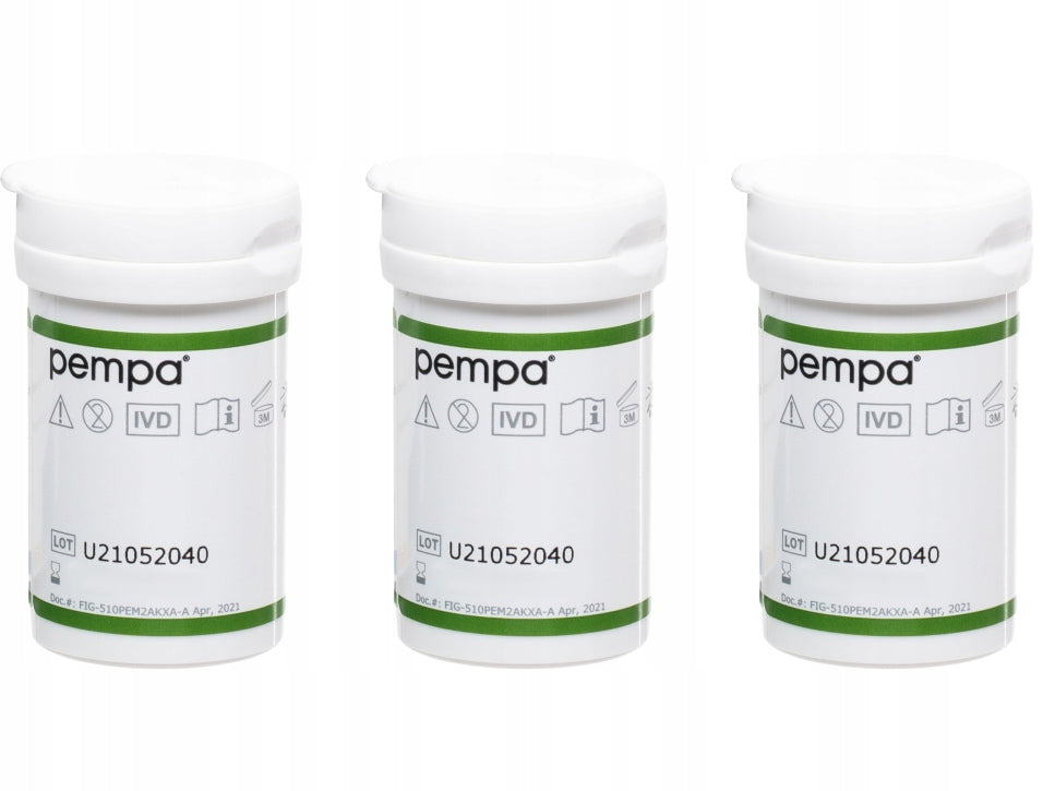 URIC ACID CONTROL STRIPS PEMPA FOR 3IN1 DEVICE - 30pcs Packaging status original