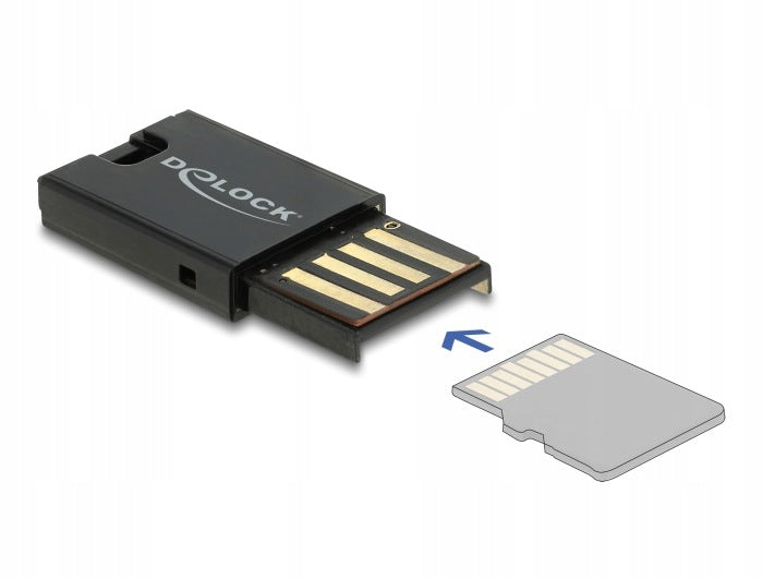 USB 2.0 card reader for Micro SD cards Delock 91603