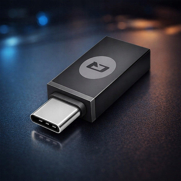 USB 2.0 chip card reader Qoltec SCR-0634 for ID card tachographs Packaging status original