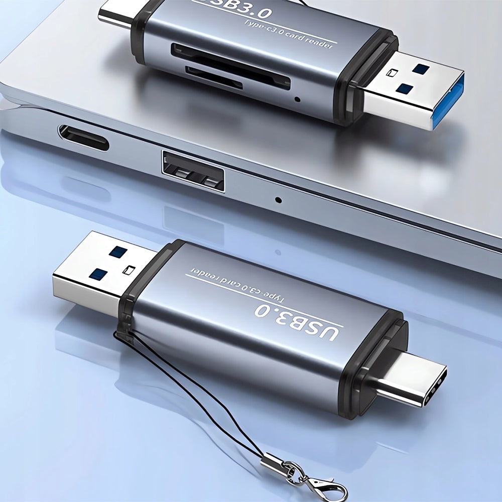 USB 3.0 ADAPTER TYPE USB-C SD microSD SDHC TF PORTABLE DRIVE Manufacturer no brand