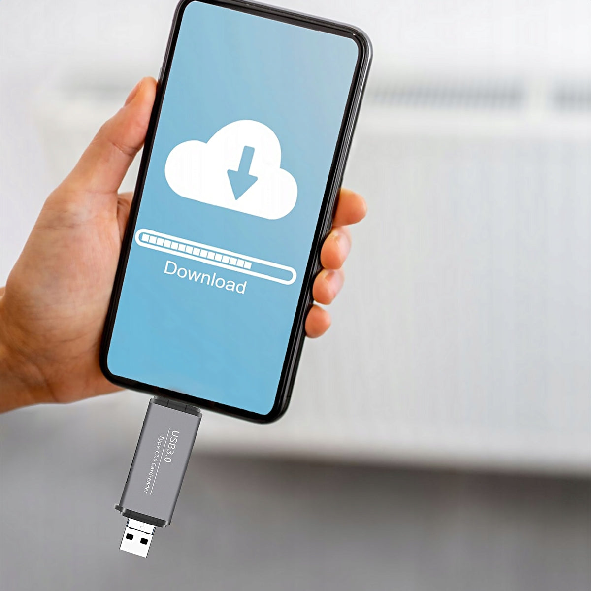 USB 3.0 ADAPTER TYPE USB-C SD microSD SDHC TF PORTABLE DRIVE Packaging status original