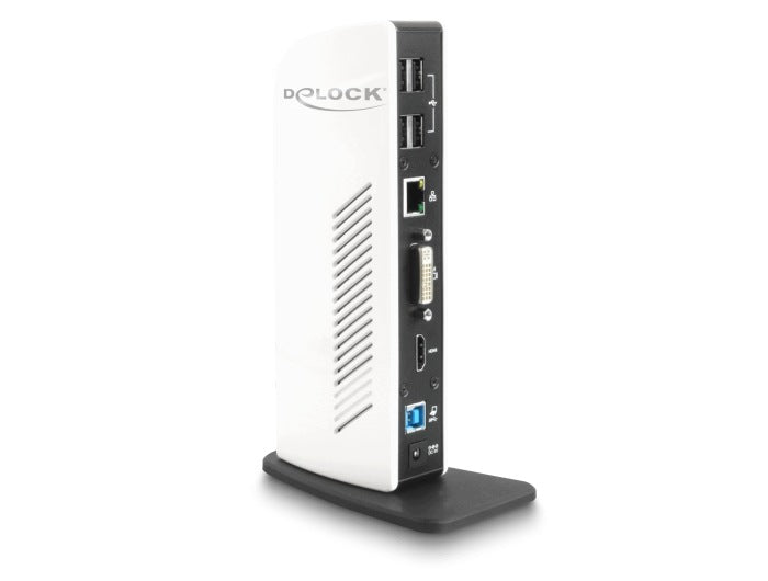 USB 5 Gbps HDMI DVI Gigabit LAN Port Replicator Delock 87568