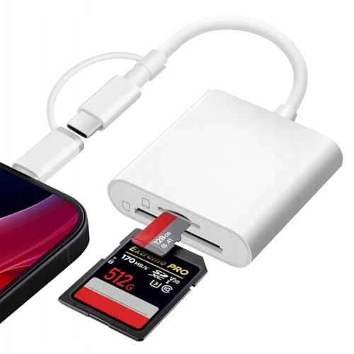 USB A 2IN1 SD MICROSD MEMORY CARD READER UNIVERSAL ADAPTER FOR HOME Manufacturer no brand