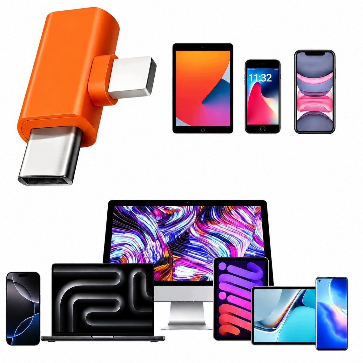 USB-C CARD READER ADAPTER USB TYPE C MICRO SD/TF ADAPTER Manufacturer code 4059227780017