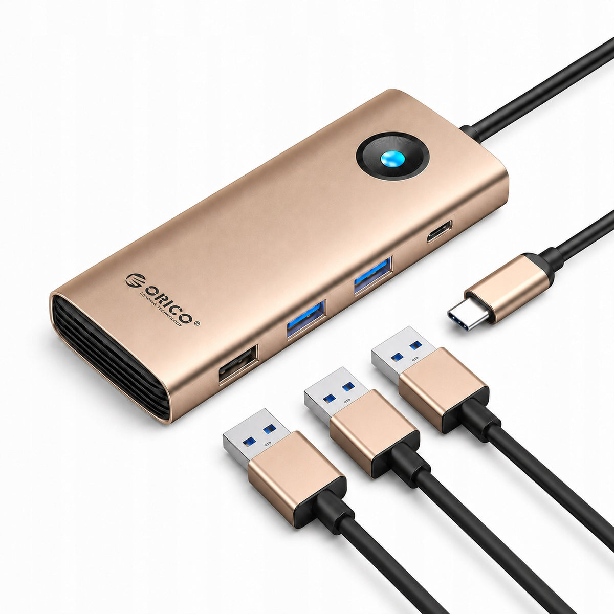 USB-C Docking Station Orico PW11 8in1 HDMI 4K VGA PD 100W RJ45