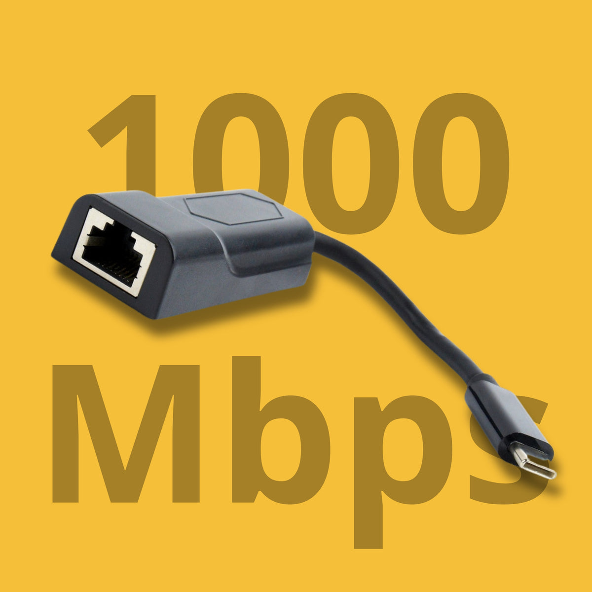 USB C ETHERNET ADAPTER LAN GIGABIT 1000MBPS NETWORK ADAPTER Packaging status original