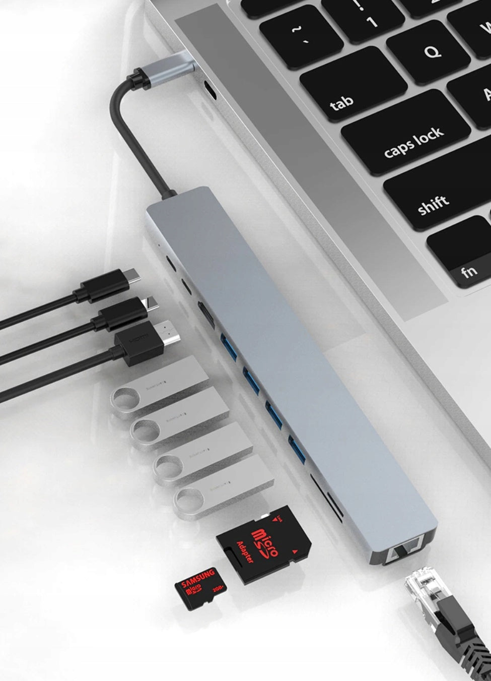 USB-C HDMI 4k USB 3.0 87W LAN PD Power Delivery 87W HUB Docking Station Manufacturer code HUB Adapter USB-C 4K PD 87W
