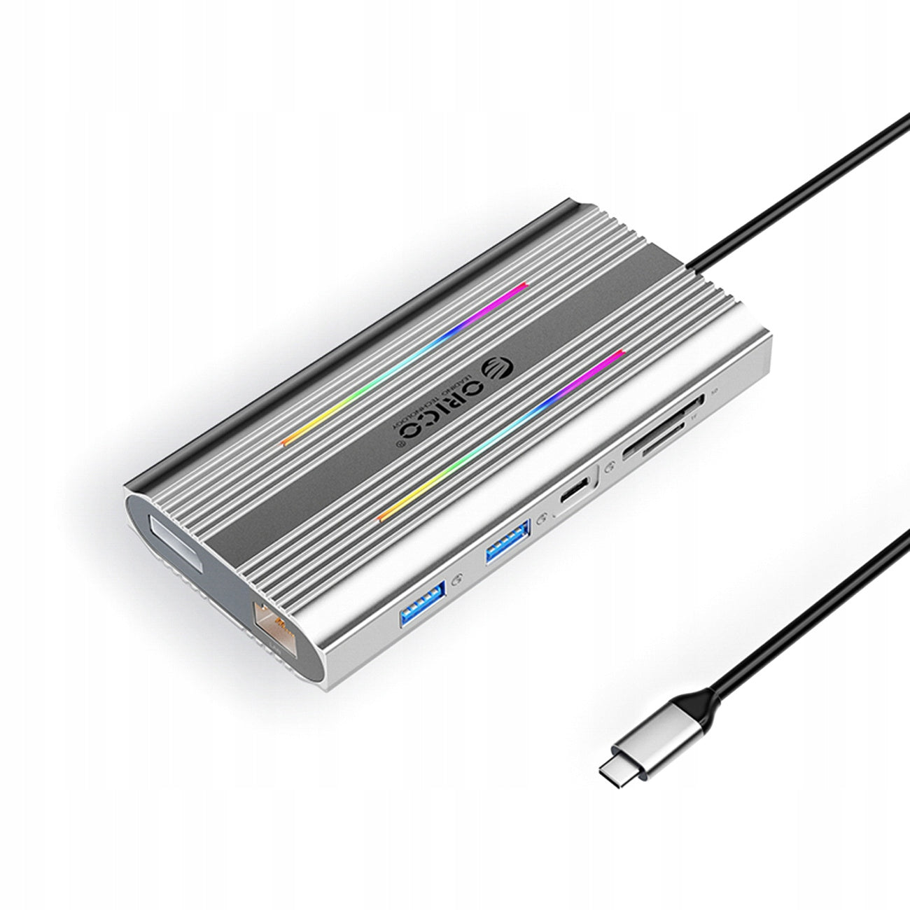 USB-C HDMI DOCKING STATION 12in1 DELL DisplayPort 60Hz RJ45 PD 100W SD ORICO Packaging status original