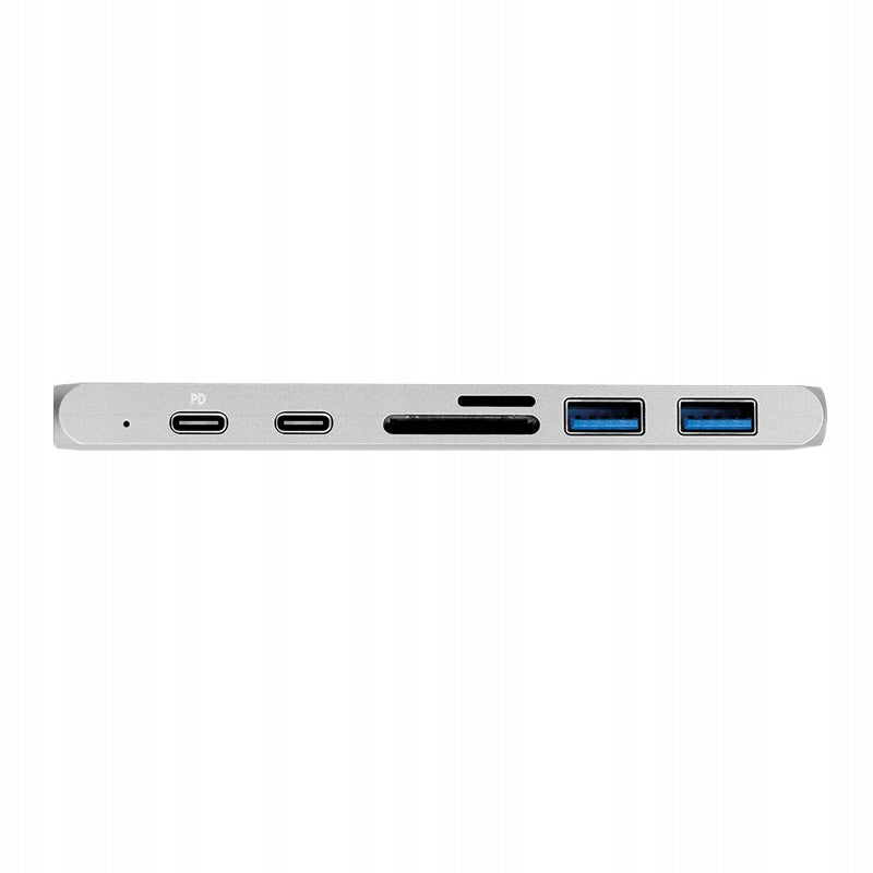 USB-C HUB for MacBook 7 Ports HDMI 4K SD/microSD Thunderbolt 3 PD 100W Manufacturer code UA0302