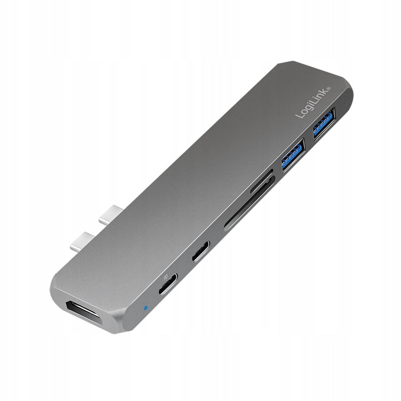 USB-C HUB for MacBook 7 Ports HDMI 4K SD/microSD Thunderbolt 3 PD 100W