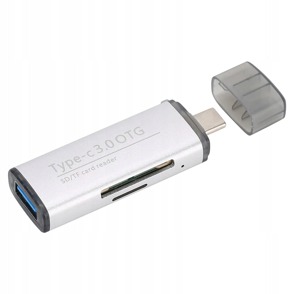 USB-C SD TF micro SD memory card reader HUB USB 3.0 OTG Adapter Manufacturer Swiatkabli